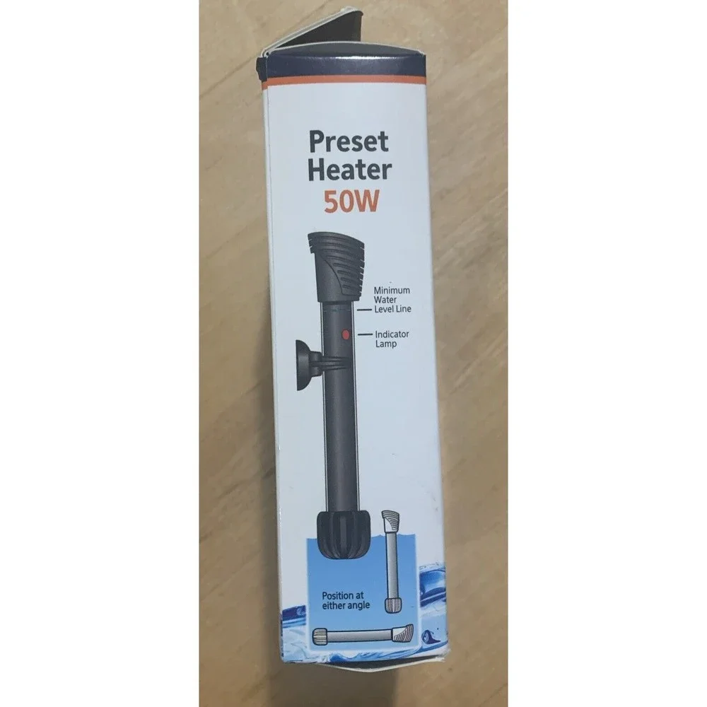 Aqueon Preset Aquarium Heater 50 Watts for Aquariums up to 20 Gallons